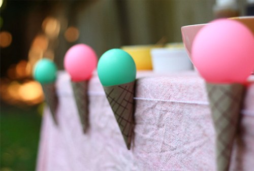 Manualidad para decorar una mesa de fiesta